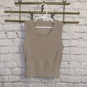 Women's Sleeveless Top in Taupe